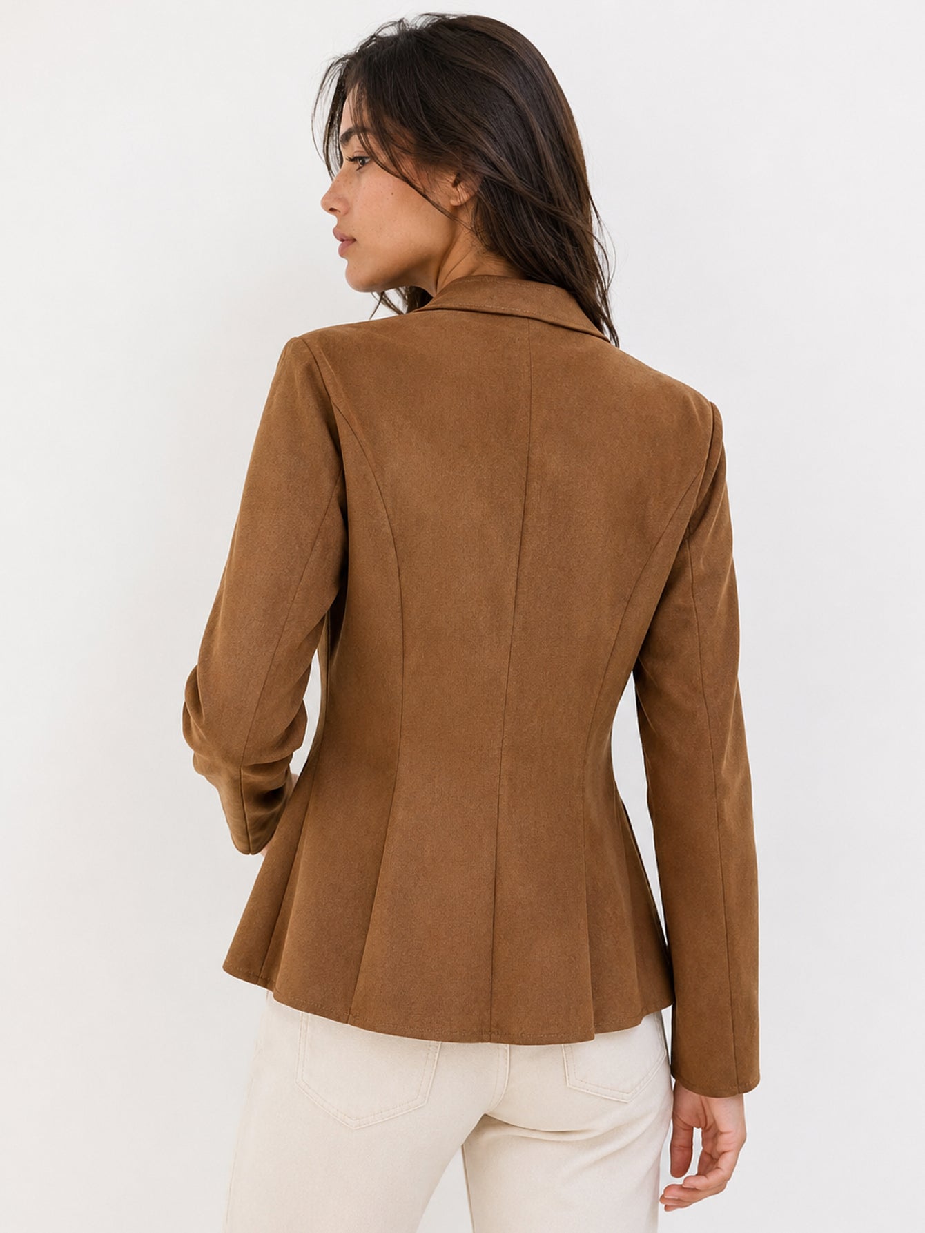 veste officier camel dos