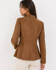 veste officier camel dos
