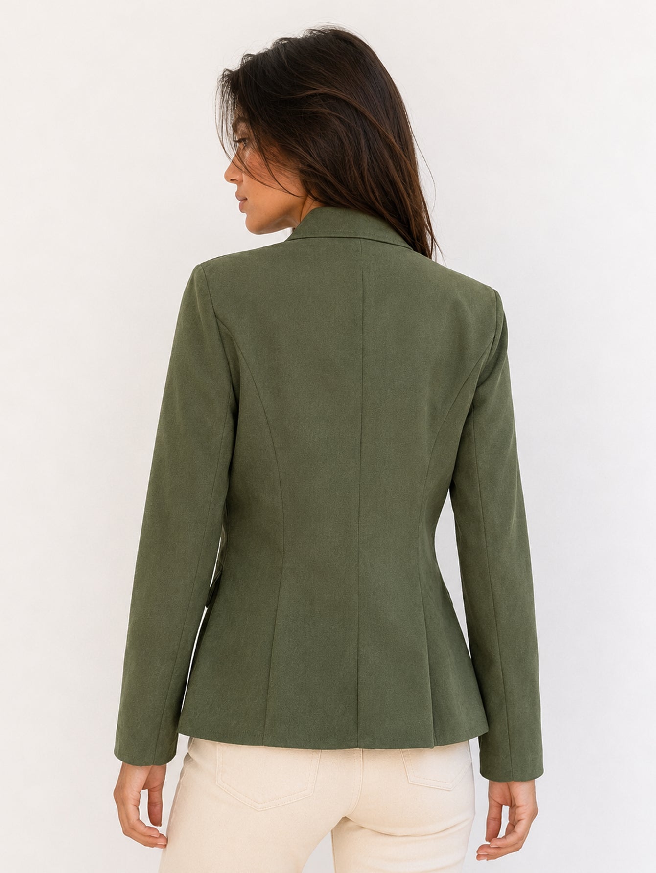 veste officier kaki dos