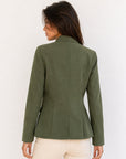 veste officier kaki dos