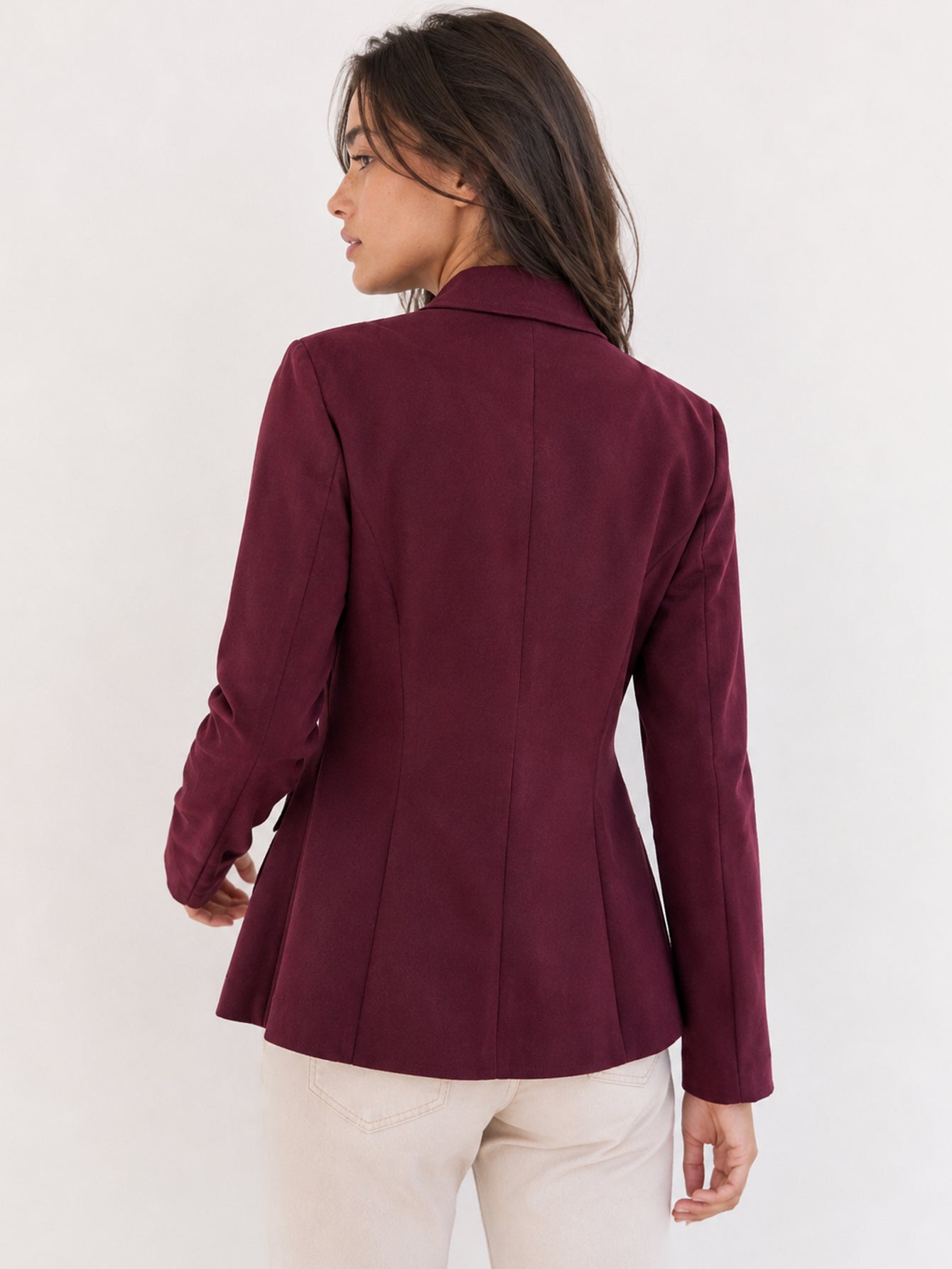 veste officier bordeaux dos