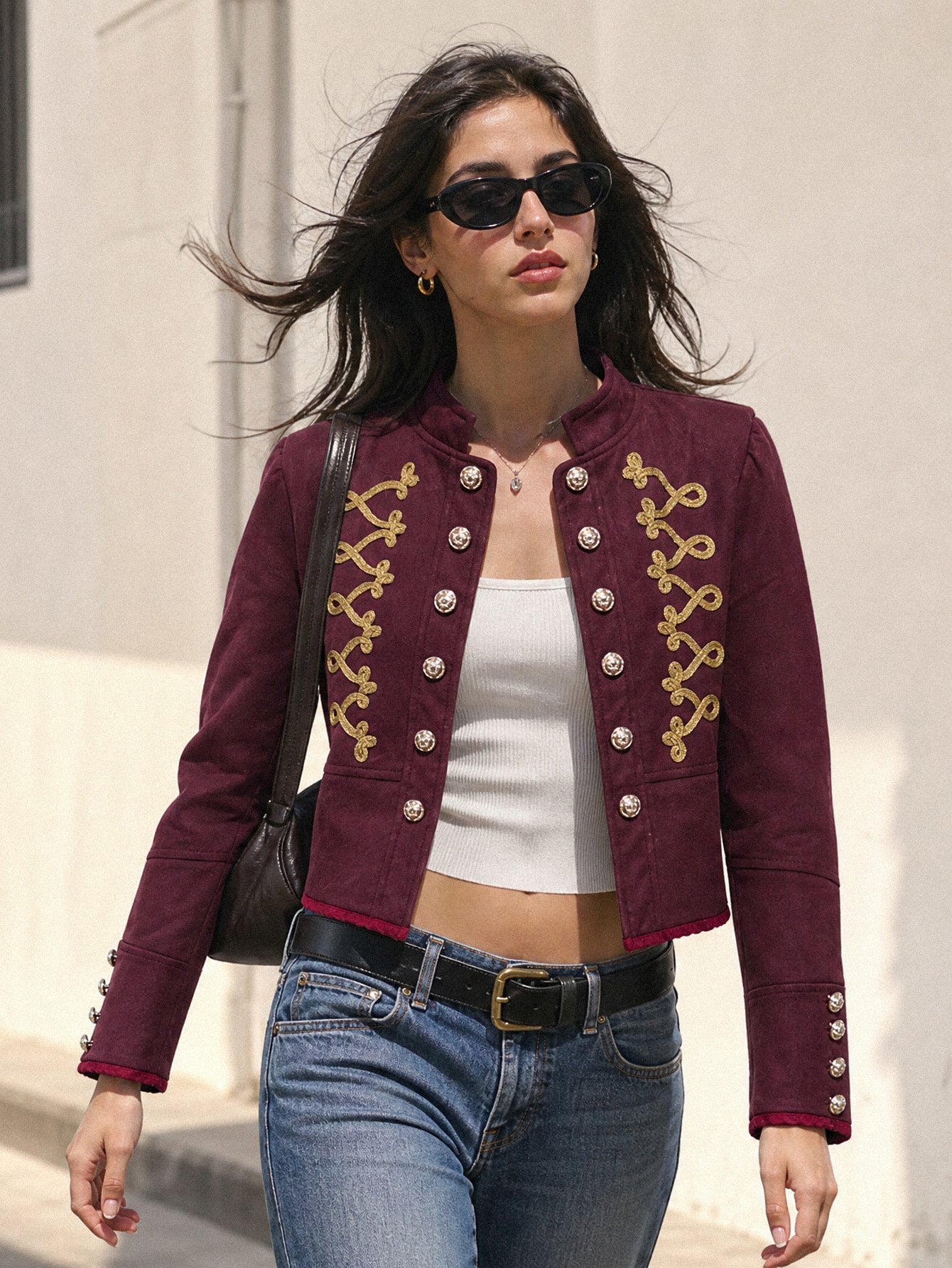 veste en polyester pour femme vue 01