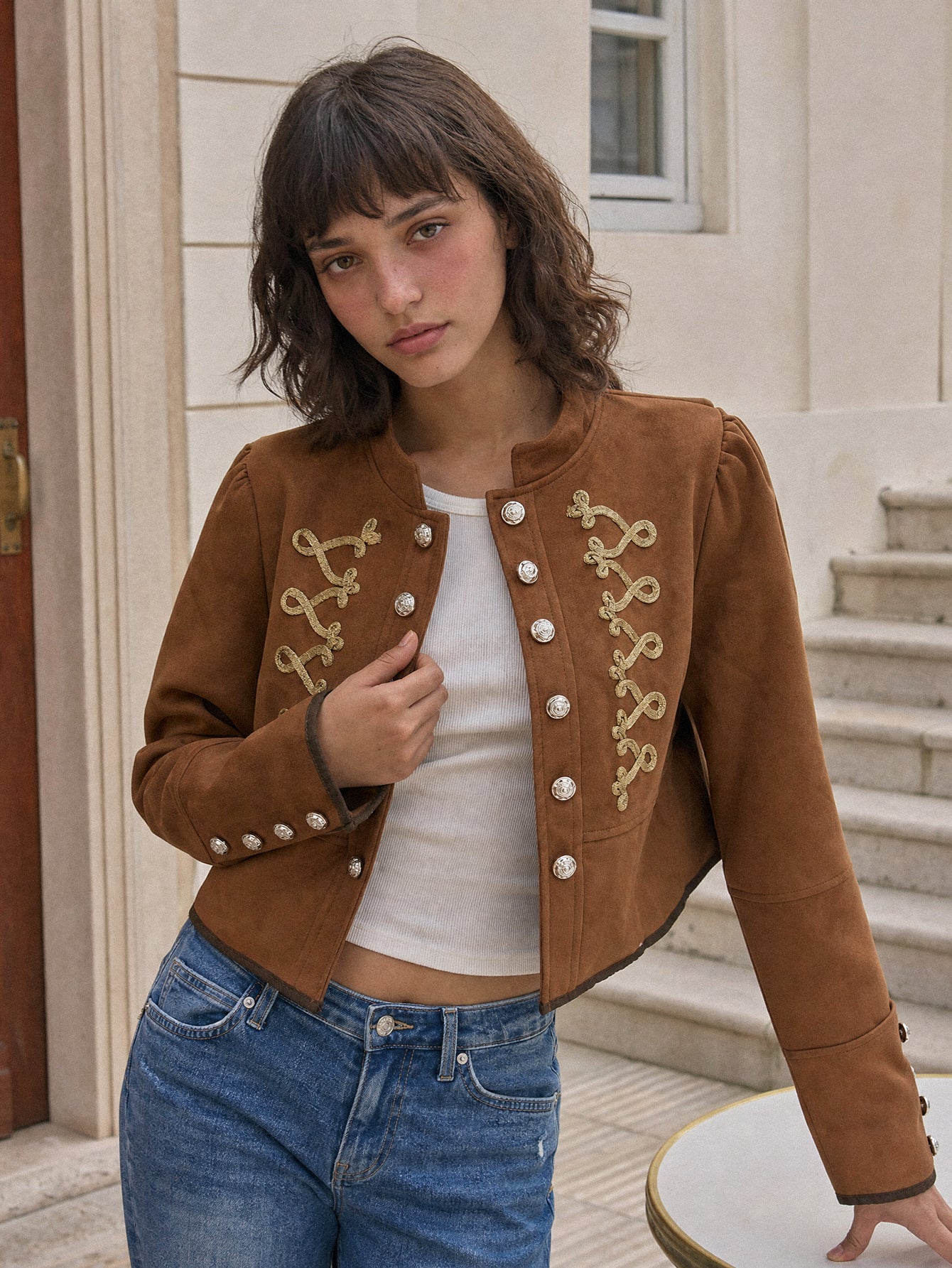 veste en polyester pour femme vue 11