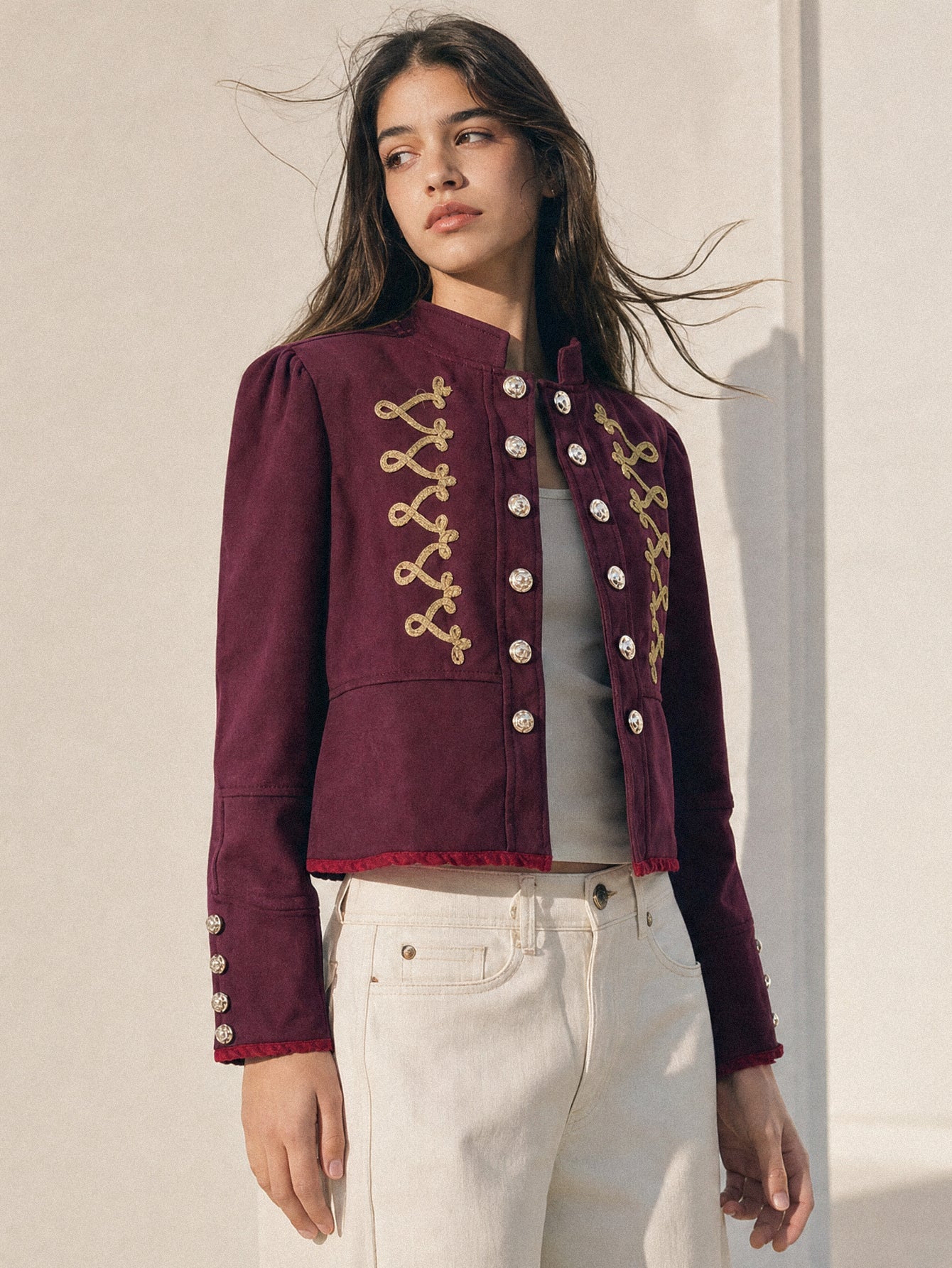 veste en polyester pour femme vue 03