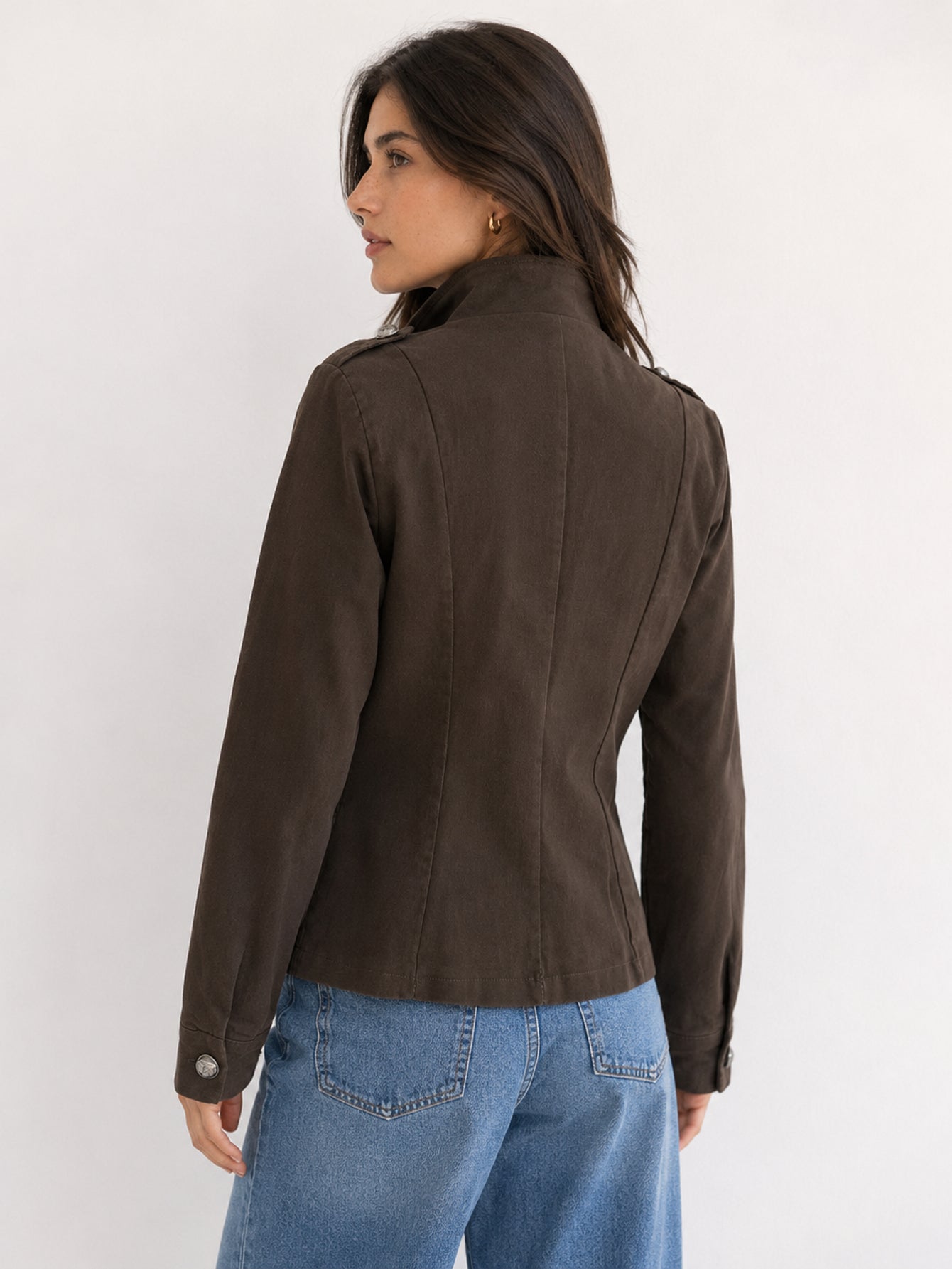 veste en coton pour femme vue 11