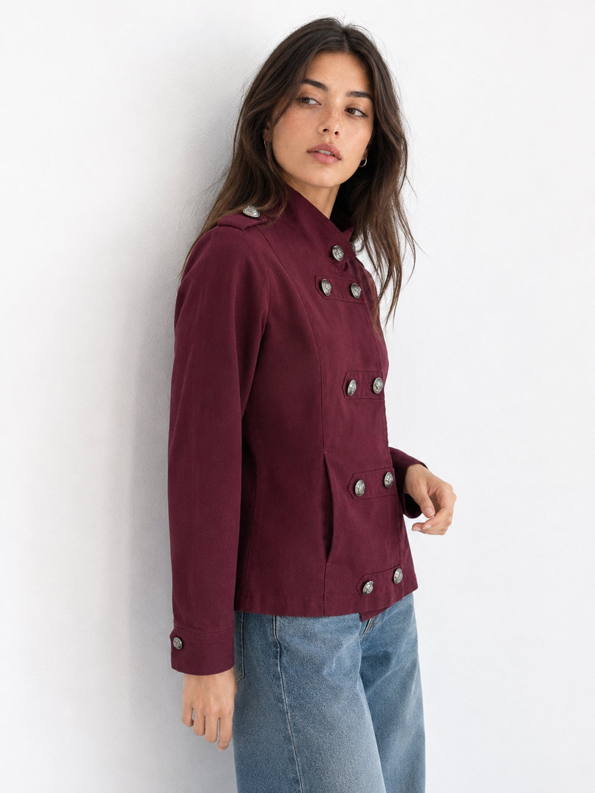 veste en coton pour femme vue 03
