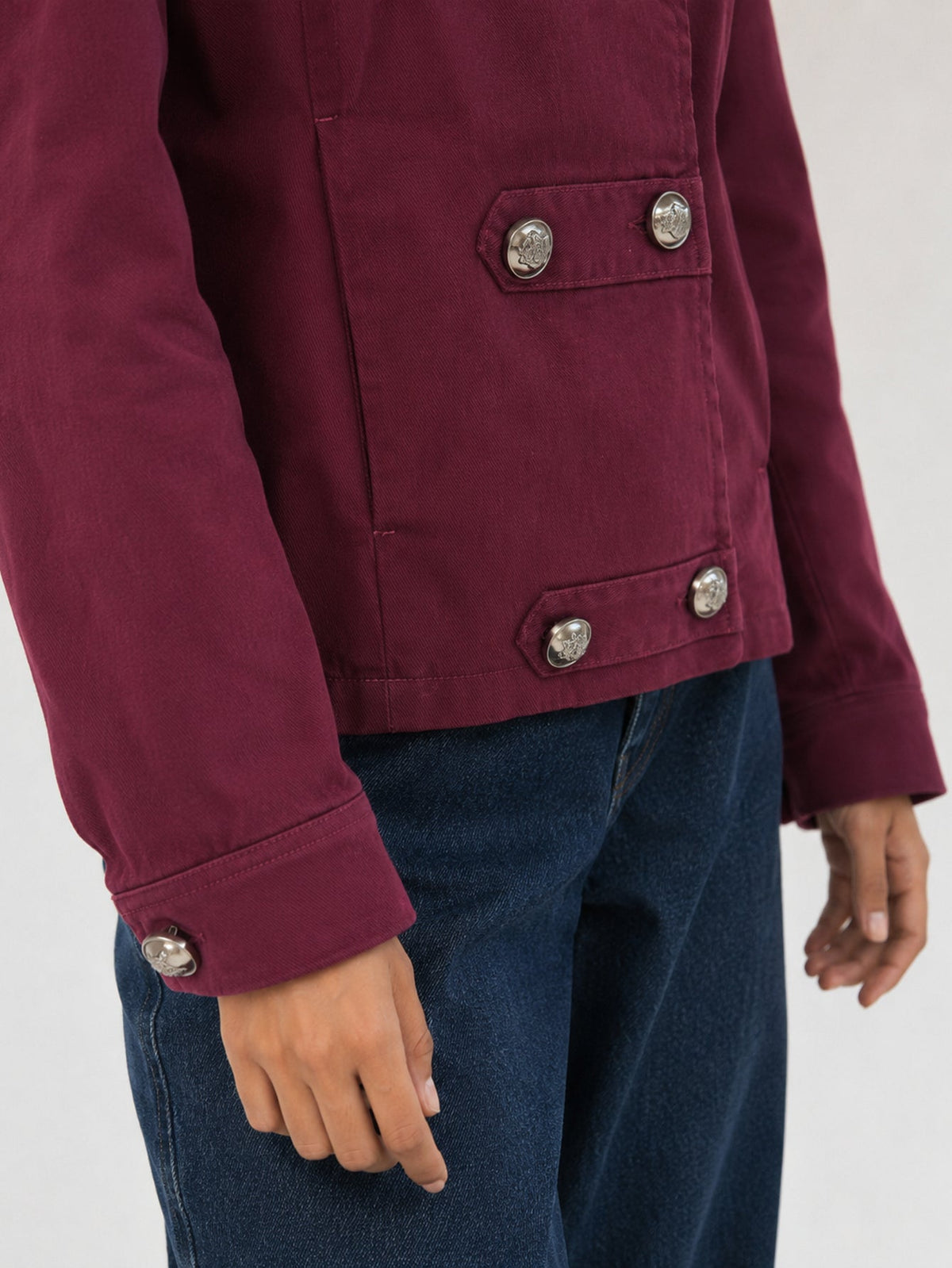 veste en coton pour femme vue 07