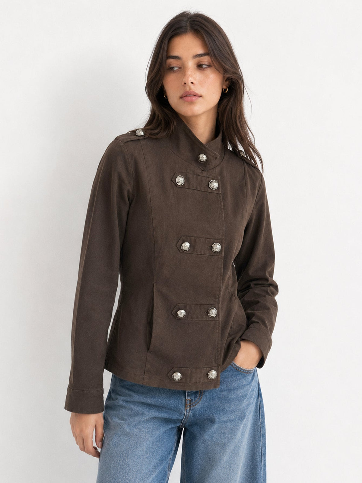 veste en coton pour femme vue 09