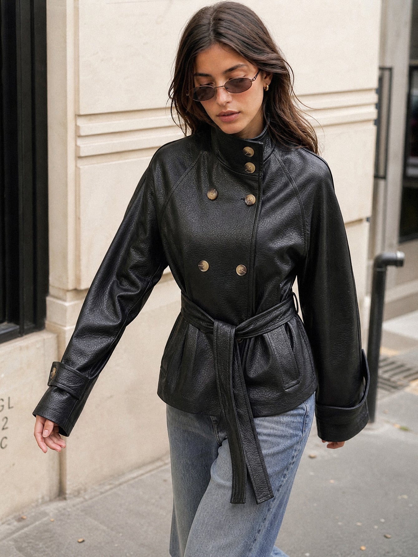 veste en poliretano pour femme vue 01