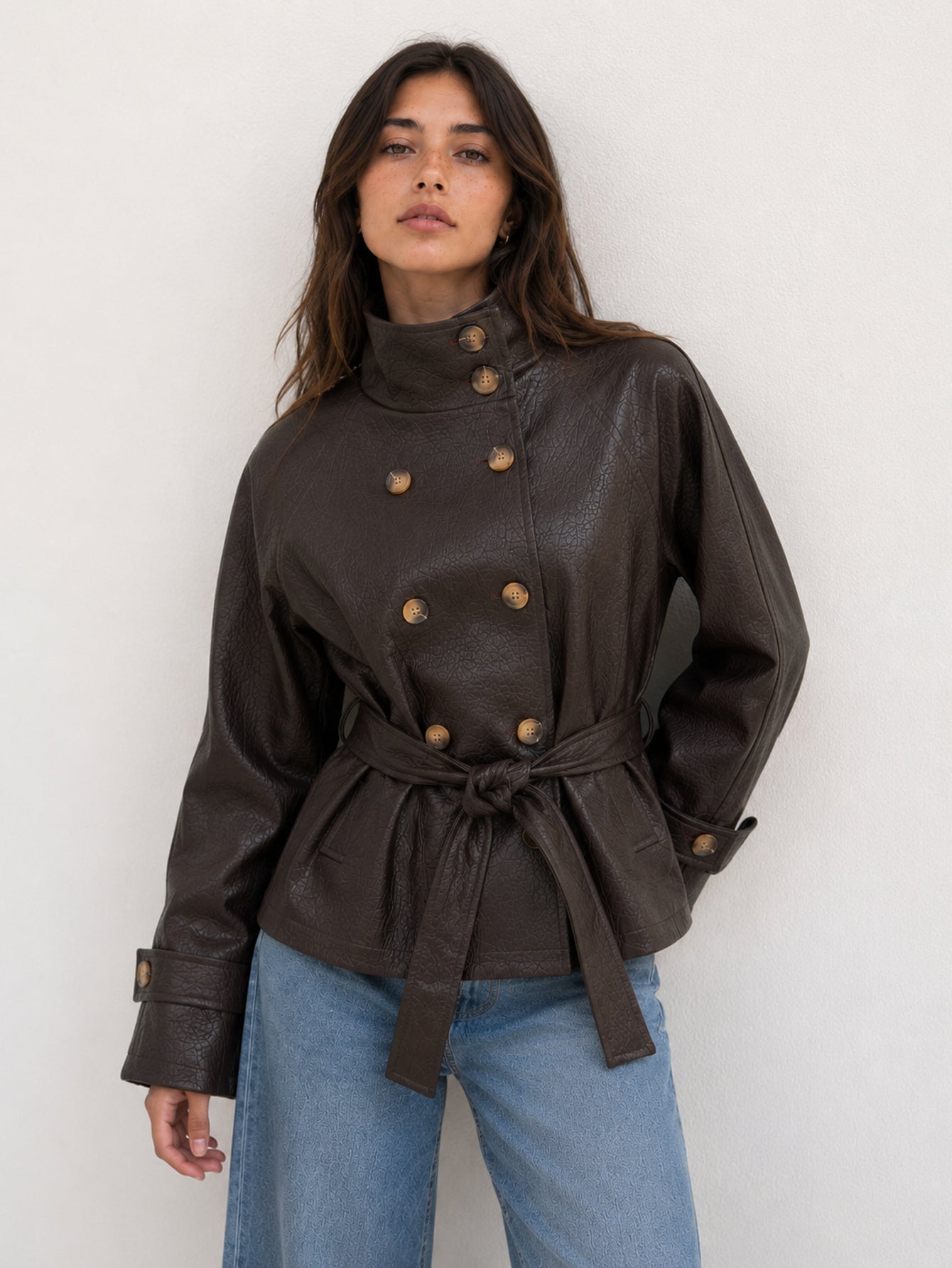 veste en poliretano pour femme vue 10