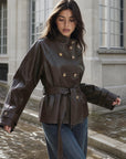 veste en poliretano pour femme vue 14
