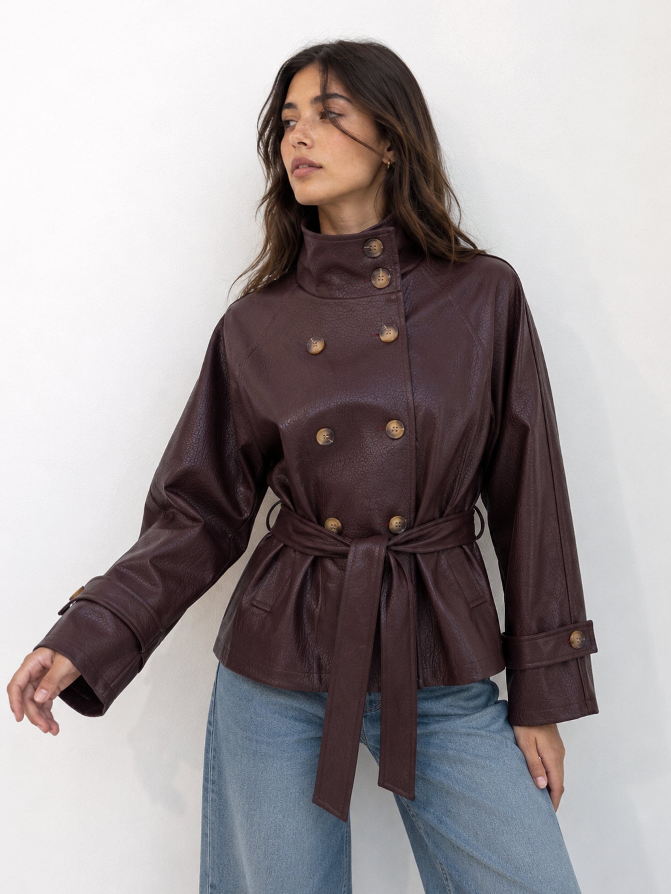 veste en poliretano pour femme vue 15