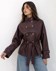 veste en poliretano pour femme vue 15