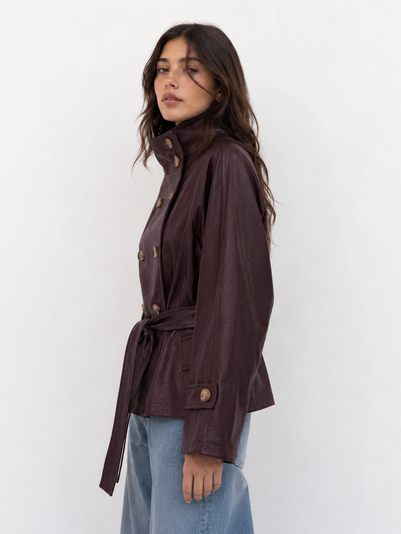 veste en poliretano pour femme vue 16