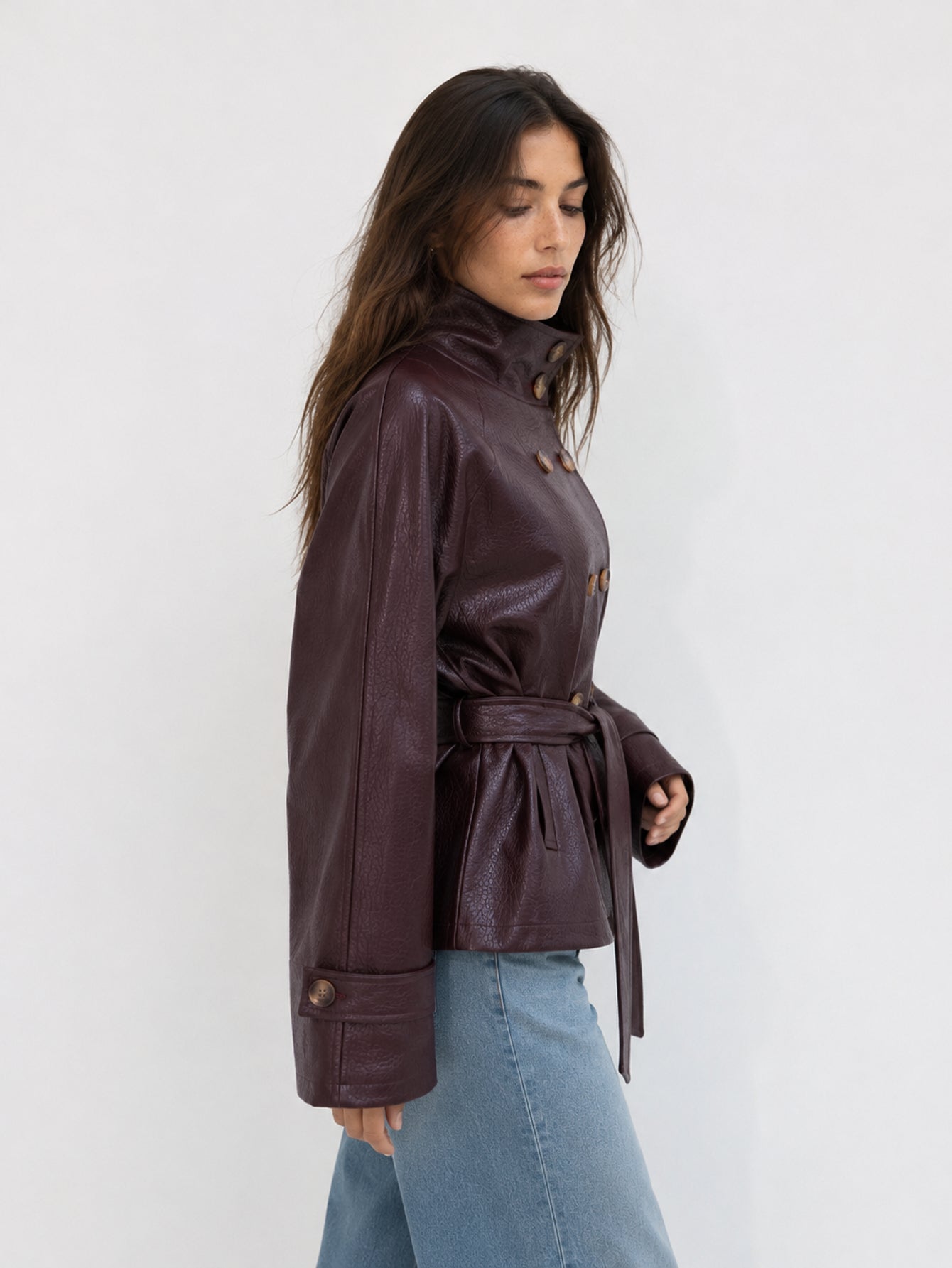 veste en poliretano pour femme vue 17
