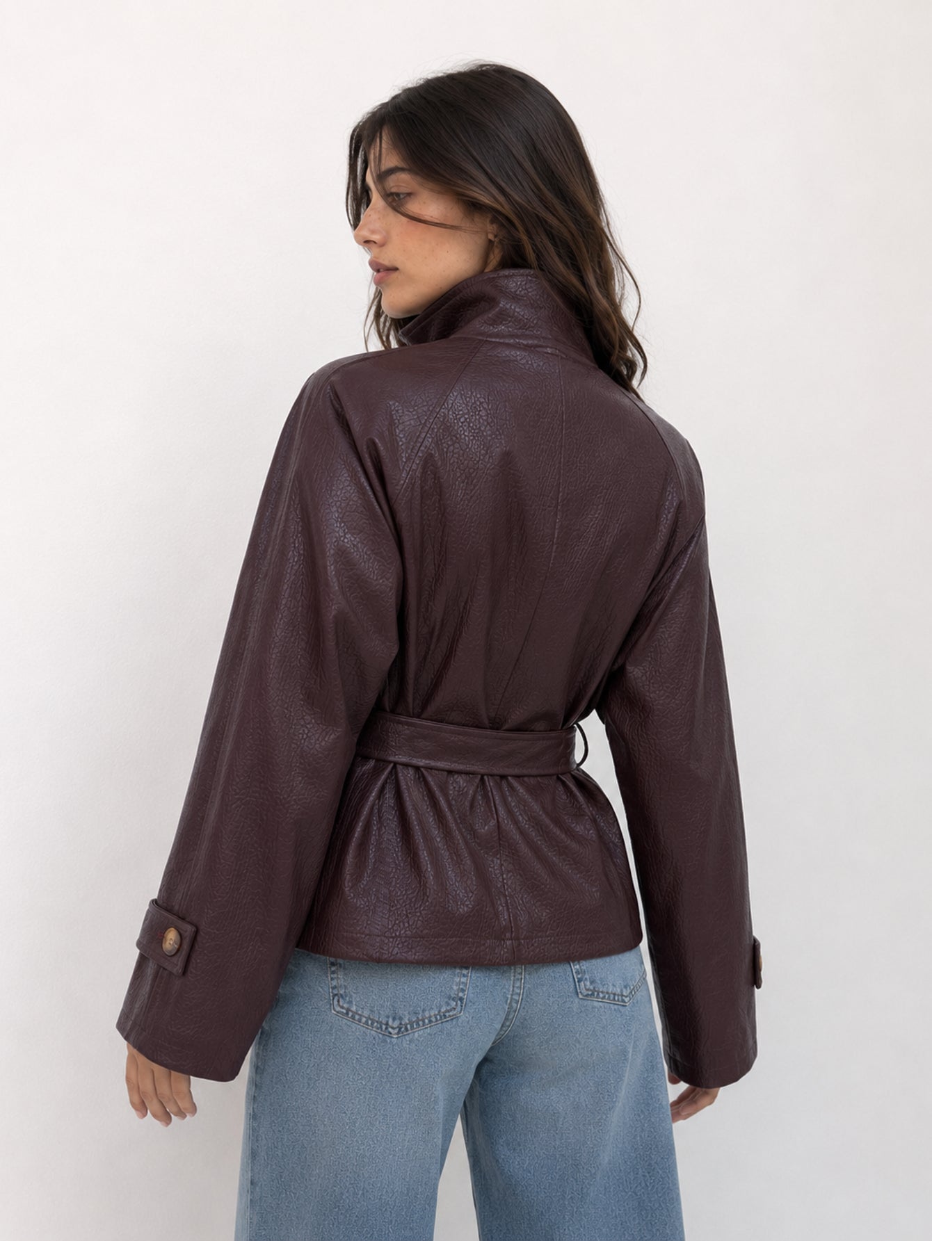 veste en poliretano pour femme vue 18