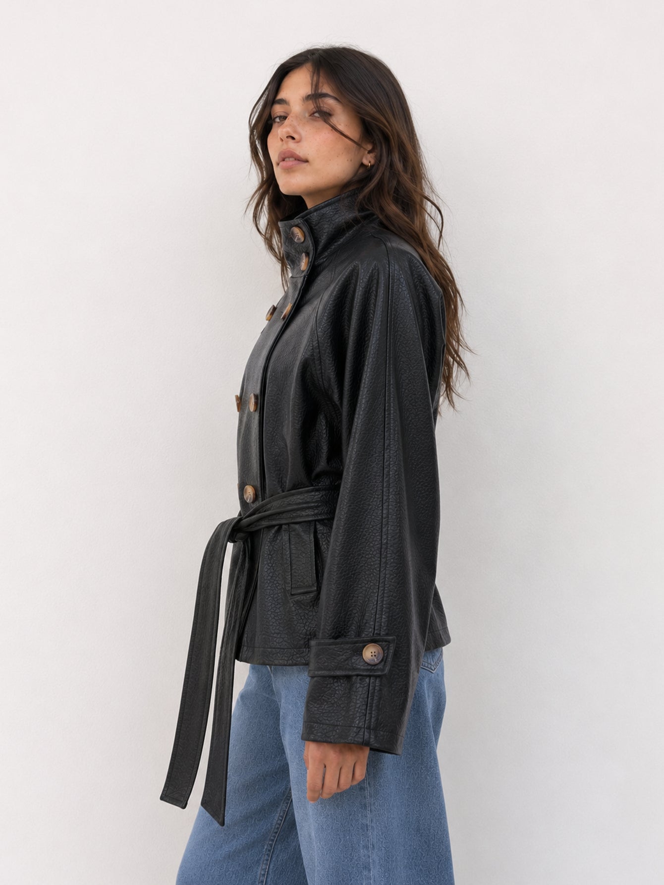 veste en poliretano pour femme vue 04