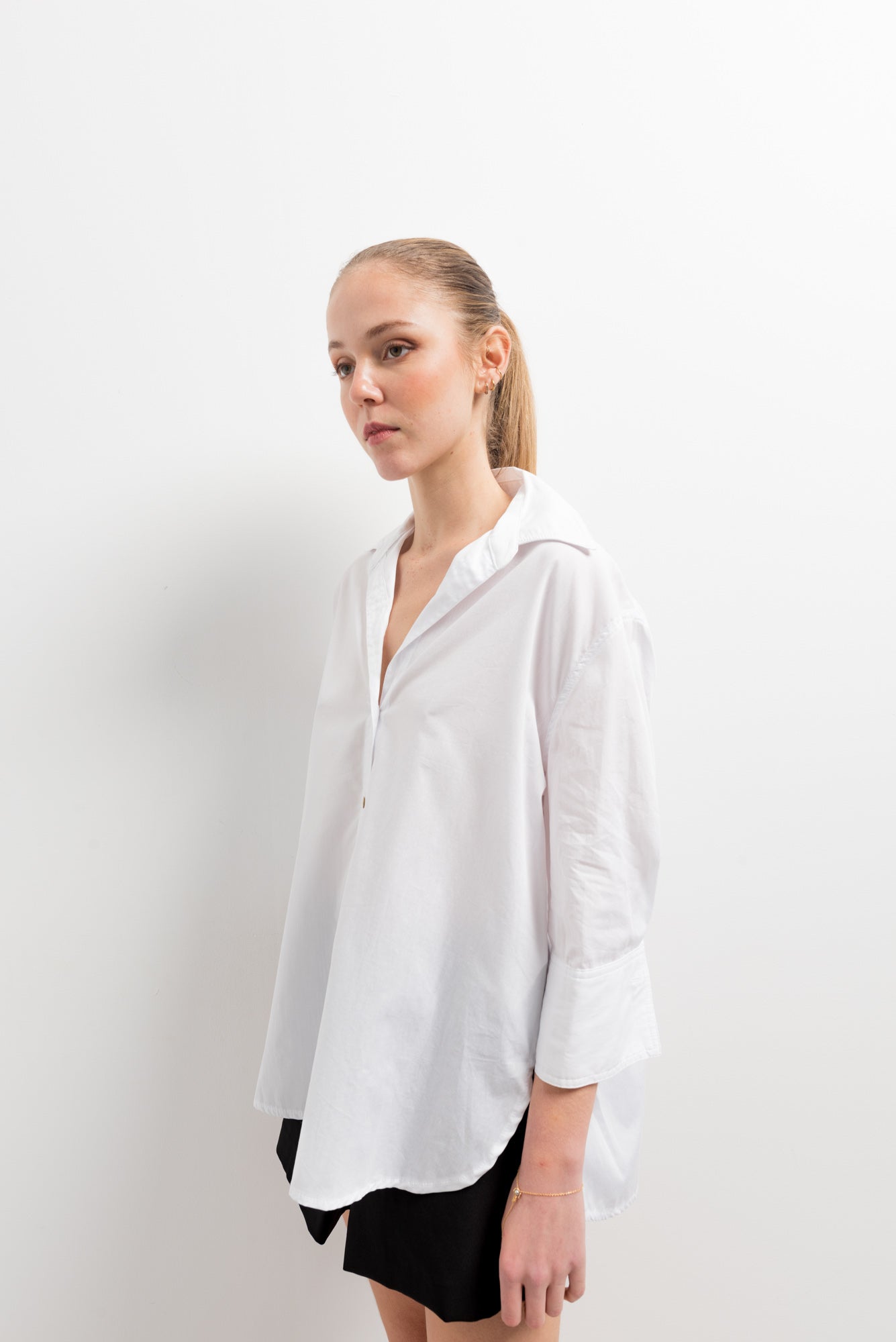 chemise femme en popeline Sapiato