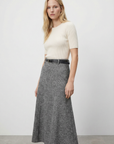 Jupe Grise Taille Haute
