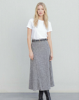 Jupe Grise Taille Haute
