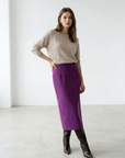 Jupe Longue Violette vue principale