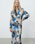 Jupe Midi Imprimée tie and dye