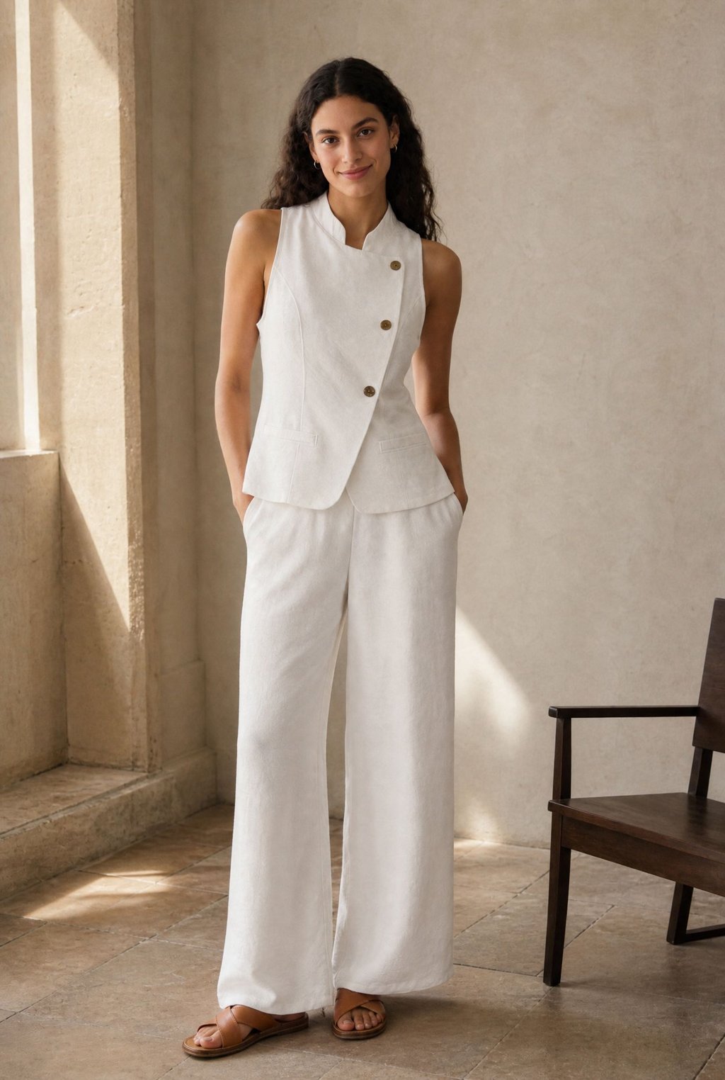 KDAPDT.02 ensemble croise large viscose aspect lin 01