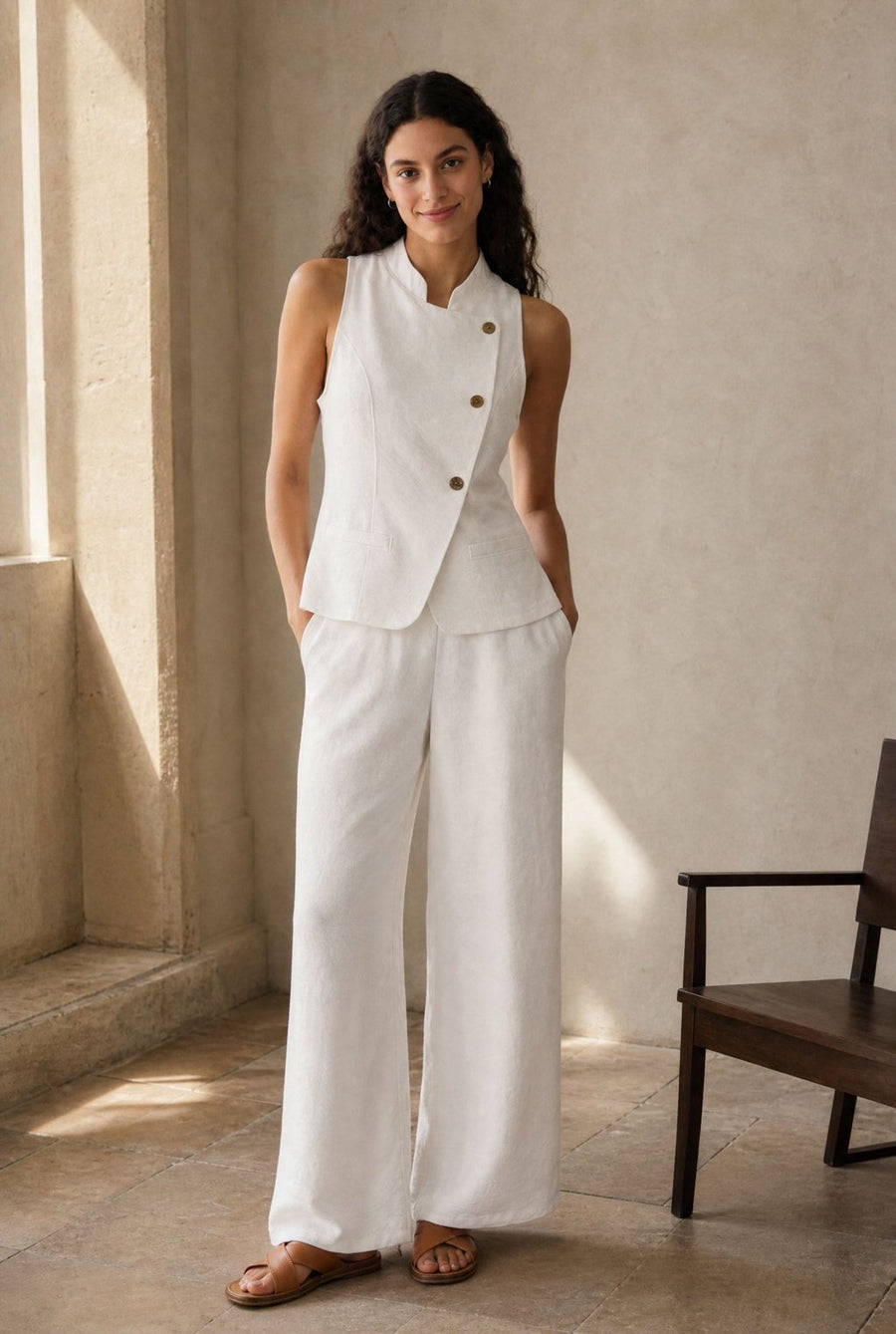 KDAPDT.02 ensemble croise large viscose aspect lin 01