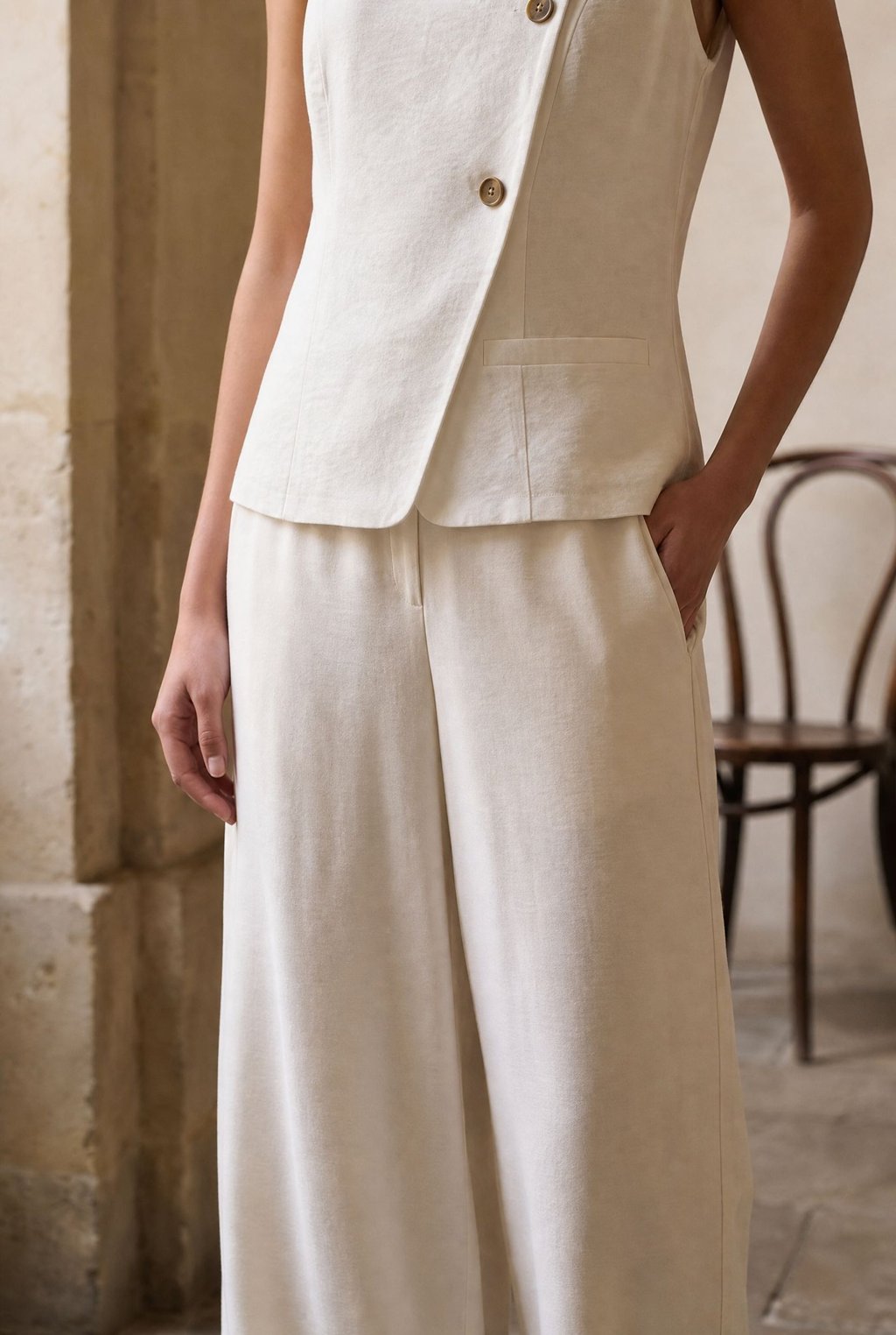 KDAPDT.02 ensemble croise large viscose aspect lin 14