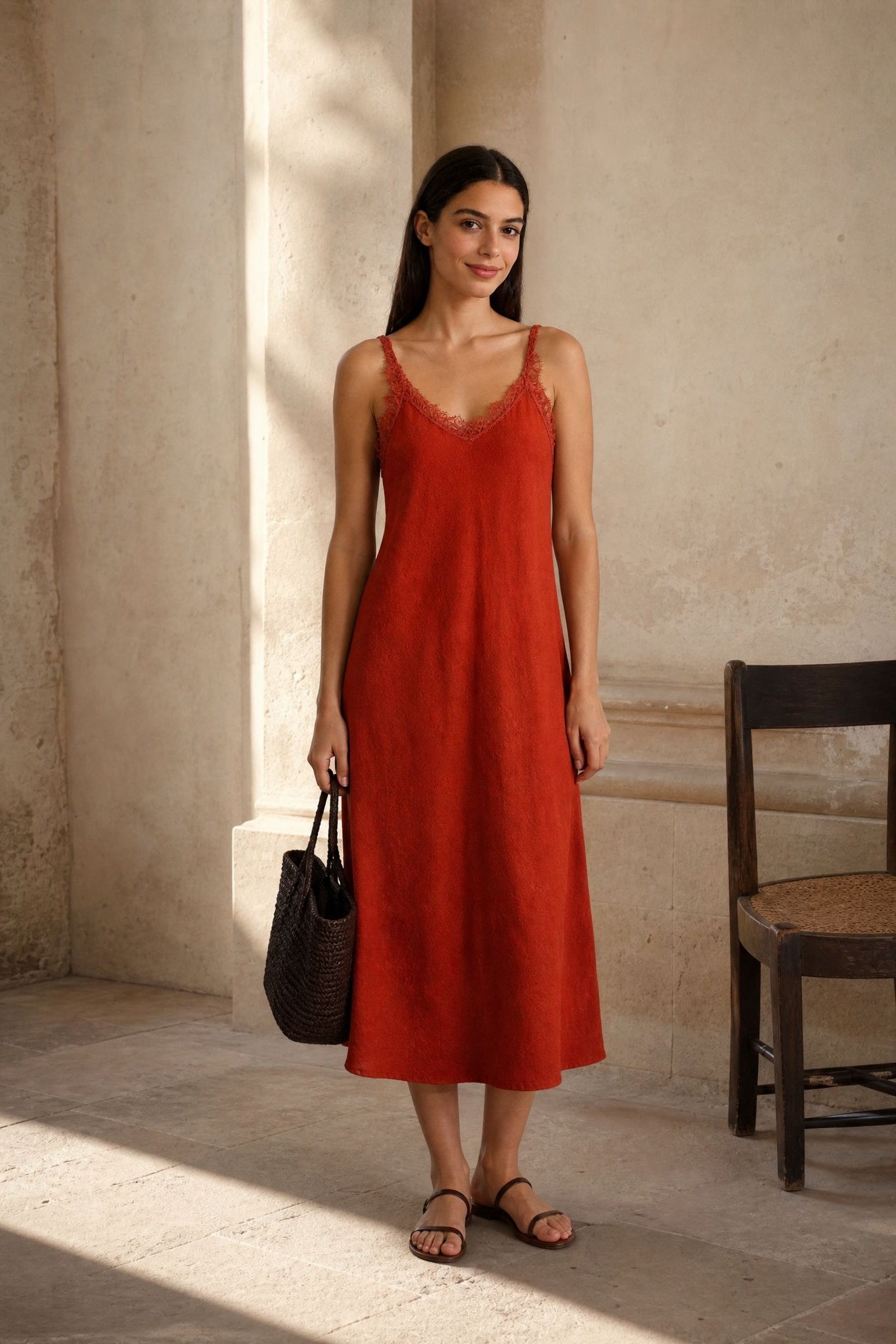 KDAPDT.02 robe nuisette midi en matiere texturee kivesrc15476417102199s05m69577001828727skusapv00a004667 05