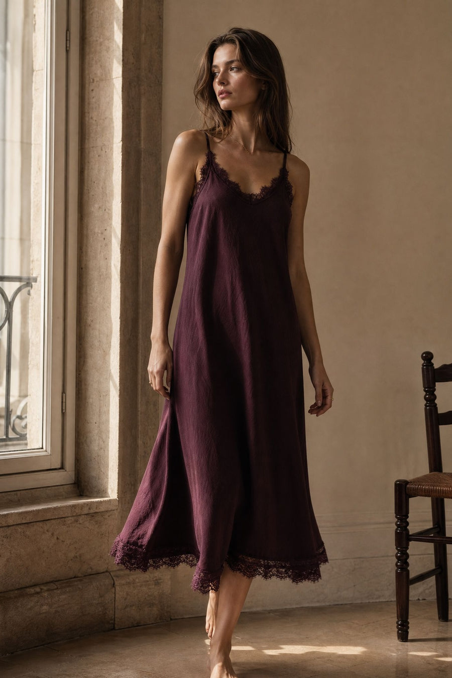 KDAPDT.02 robe nuisette midi en matiere texturee kivesrc15476417102199s10m69577002582391skusapv00a004667 11
