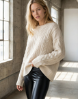 Legging noir brillant femme Taille haute Coupe ajustée extensible