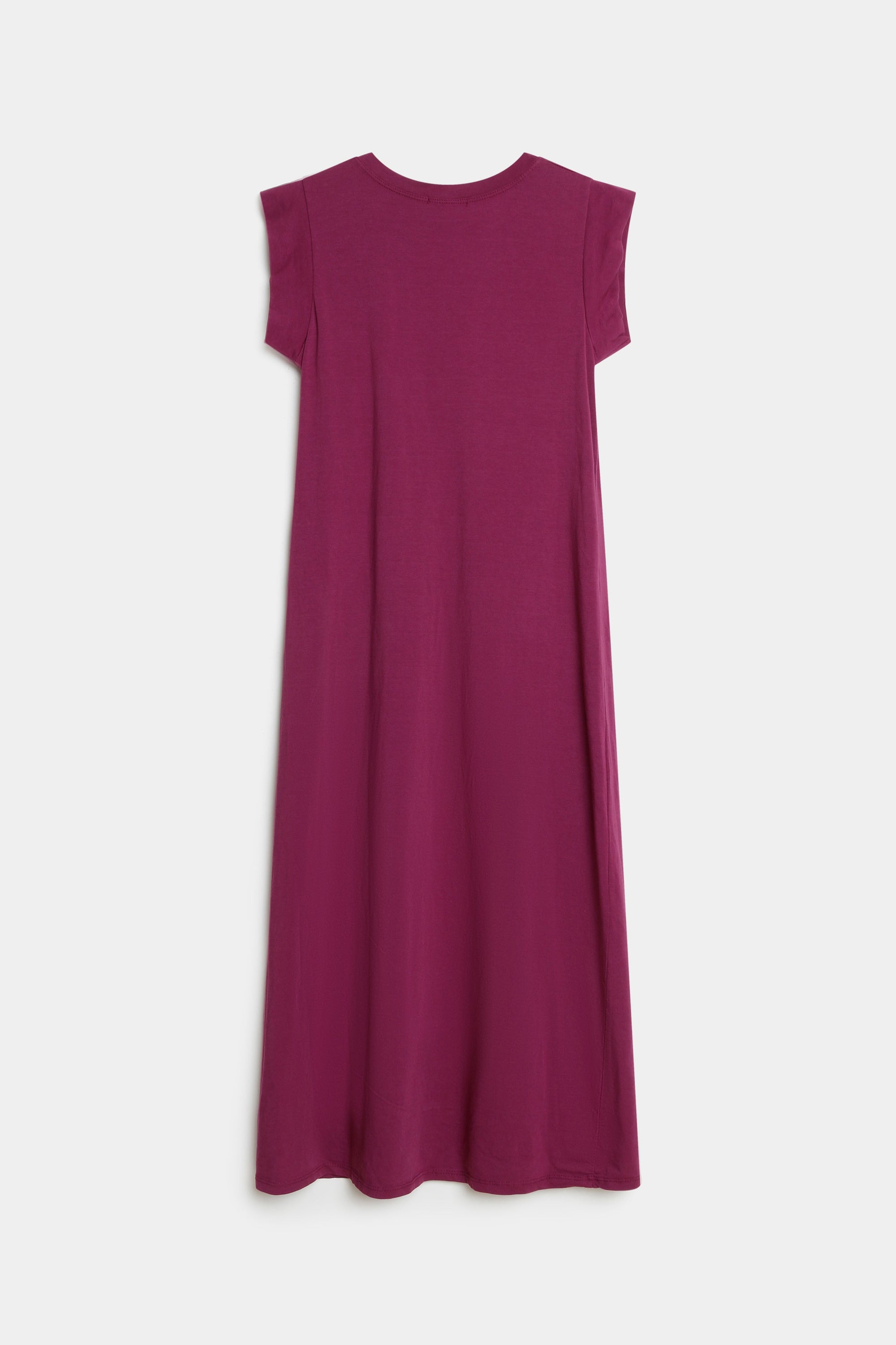 robe coupe droite femme vue dos violet