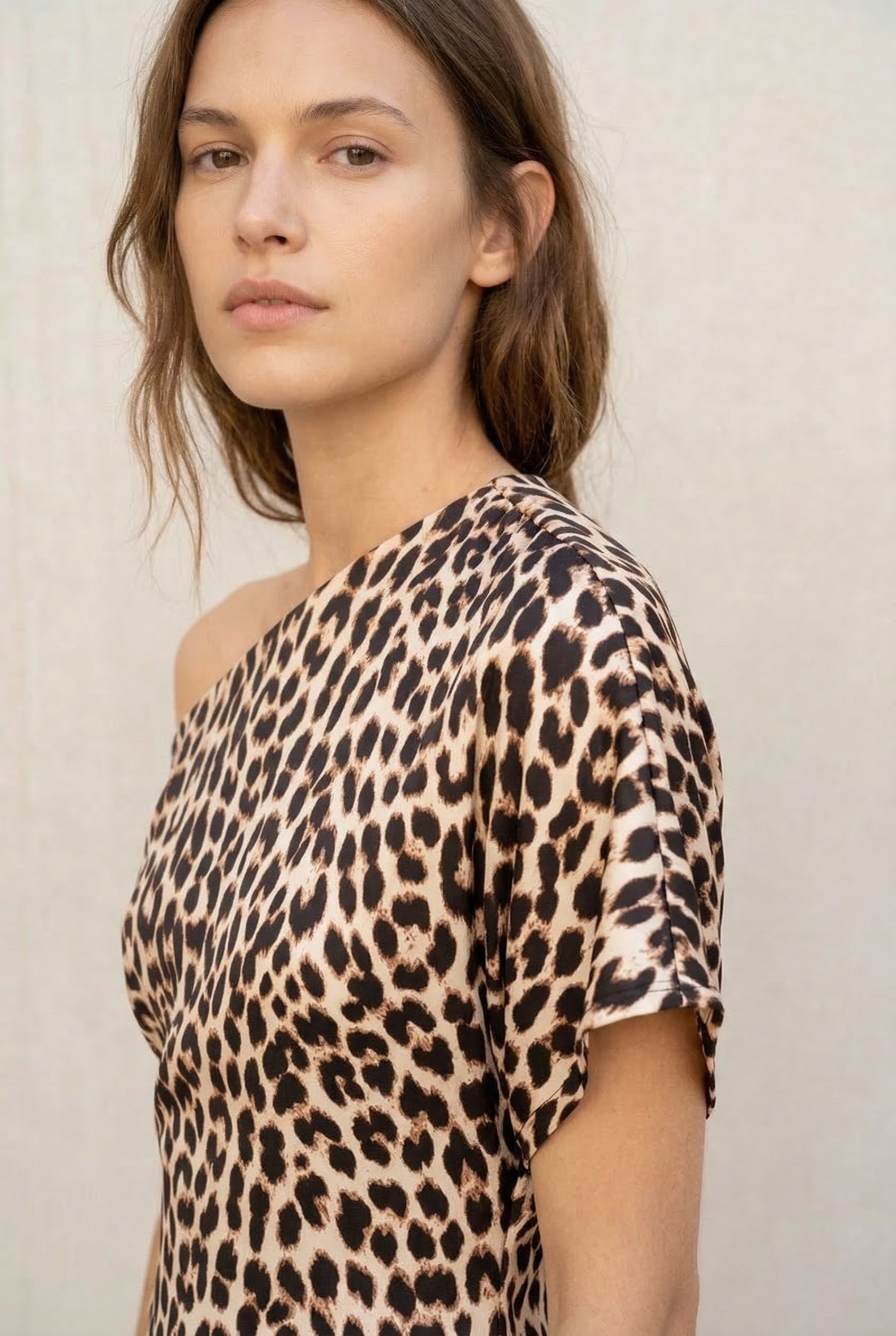 Robe Léopard Longue Imprimé Animal vue 7