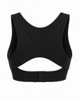 Brassière blanche décolleté en V