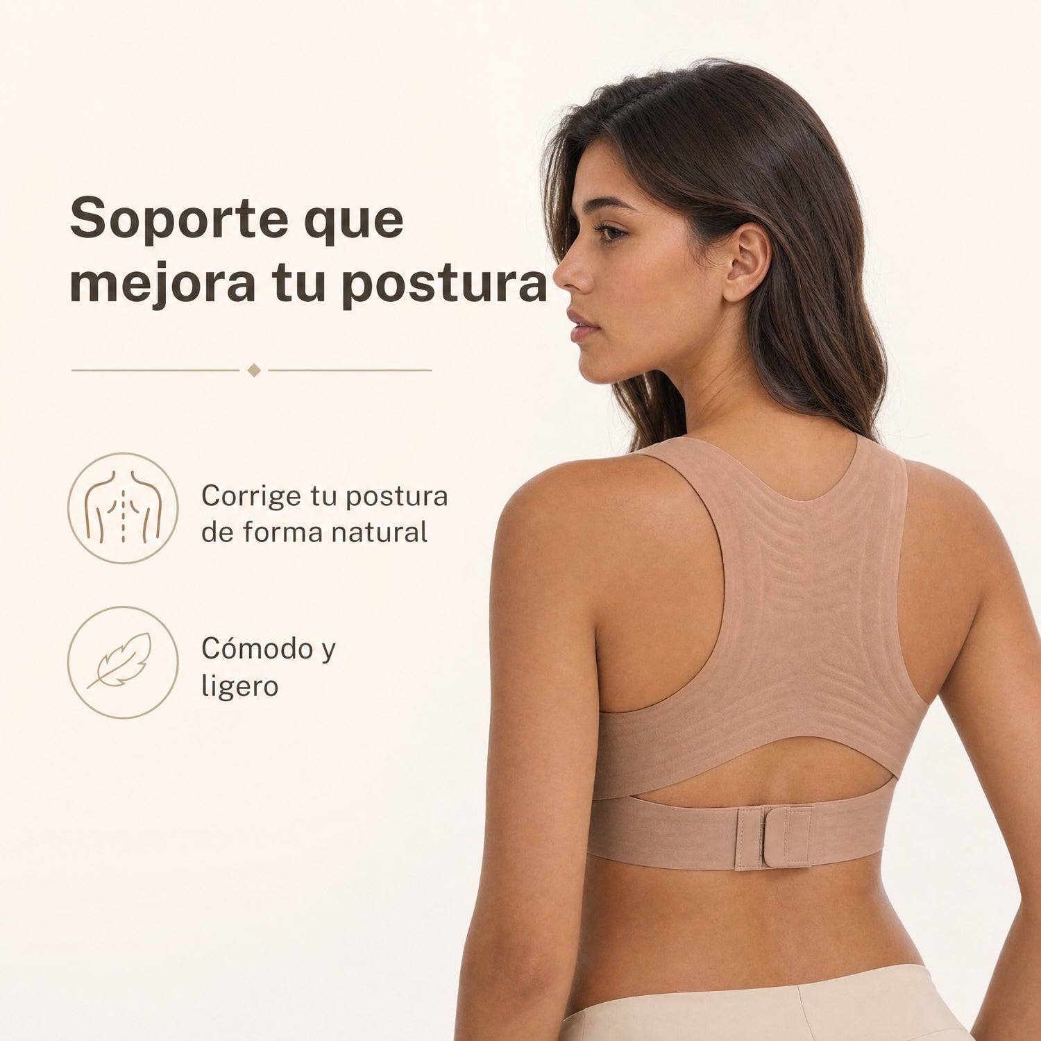 Schéma brassière maintien latéral