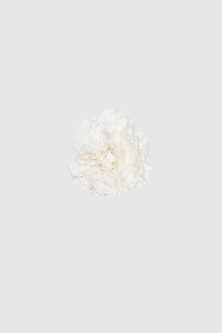 Fleur à cheveux flamenca blanche