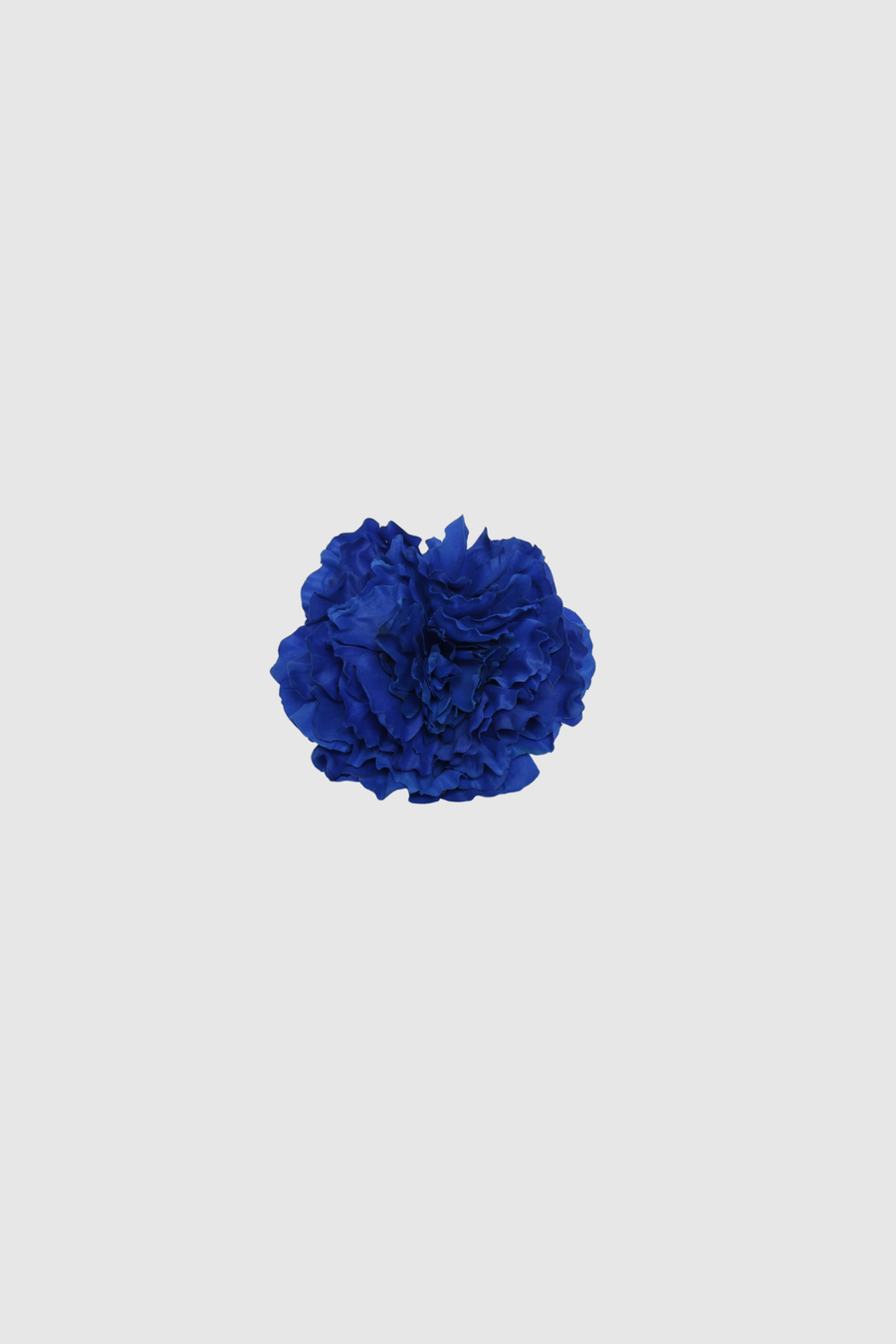 Fleur à cheveux flamenca bleu roi
