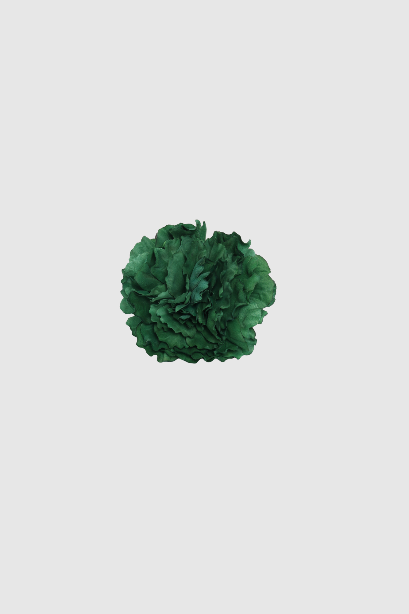 Fleur à cheveux flamenca verte