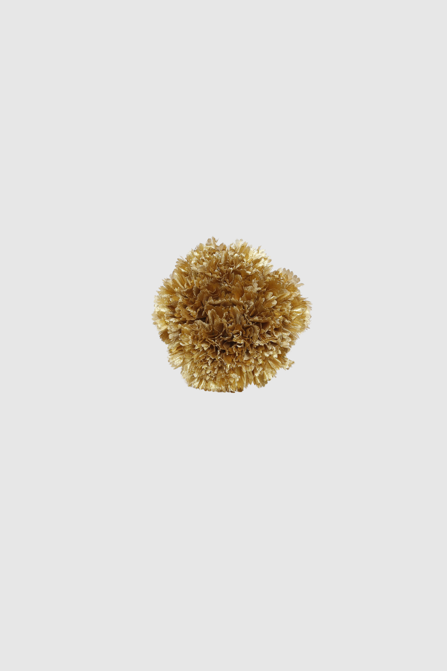 Fleur de coiffure œillet doré