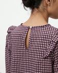 blouse carreaux pour femme vue 11
