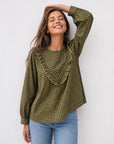 blouse carreaux pour femme vue 01