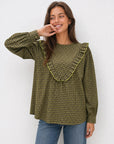 blouse carreaux pour femme vue 02