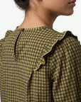 blouse carreaux pour femme vue 06