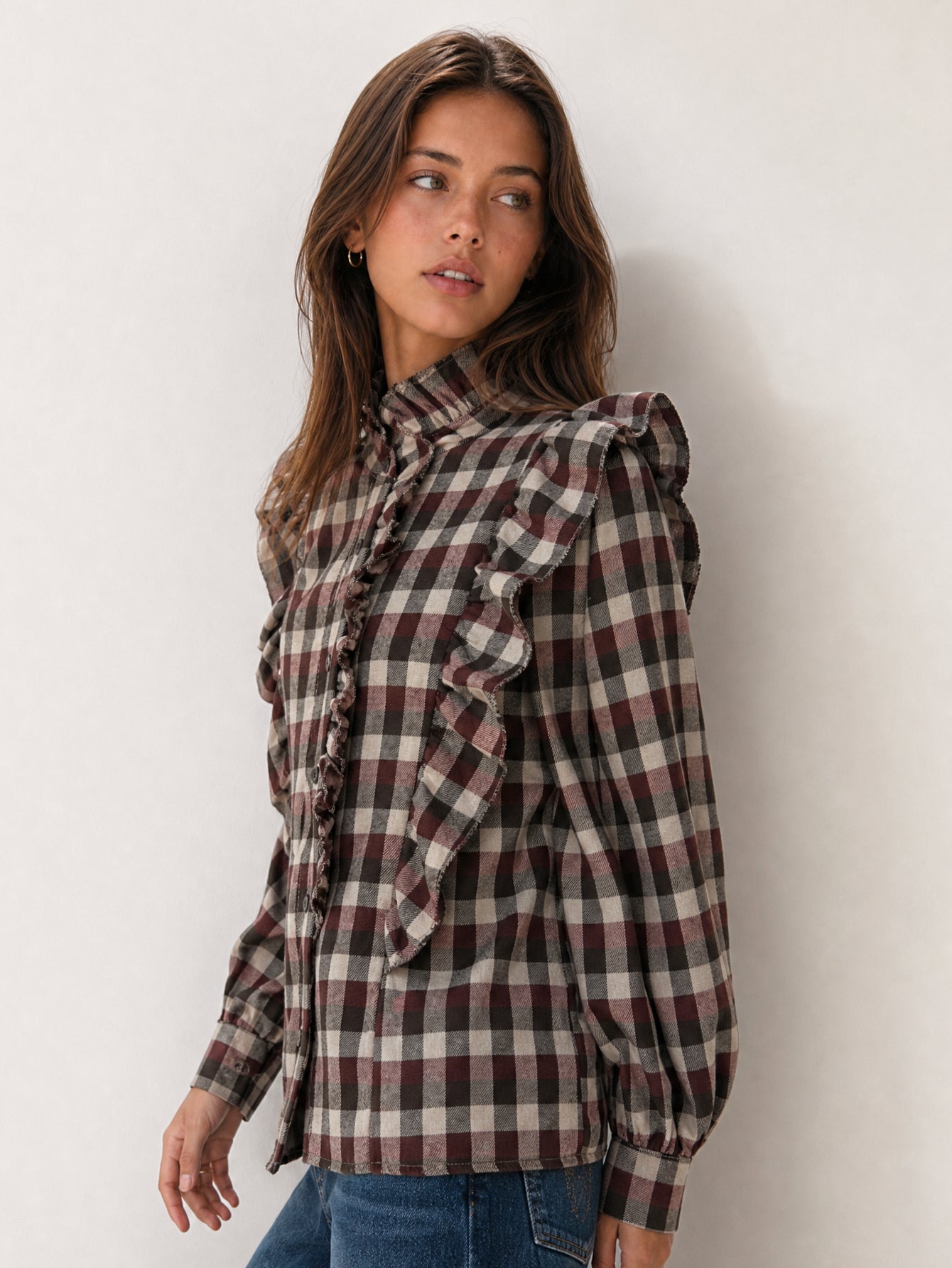 blouse en polyester pour femme vue 03