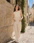 KDAPDT.02 blouse crochet beige sans manches kivesrc15477418066295s04m69588510179703skusapv00a004736 04