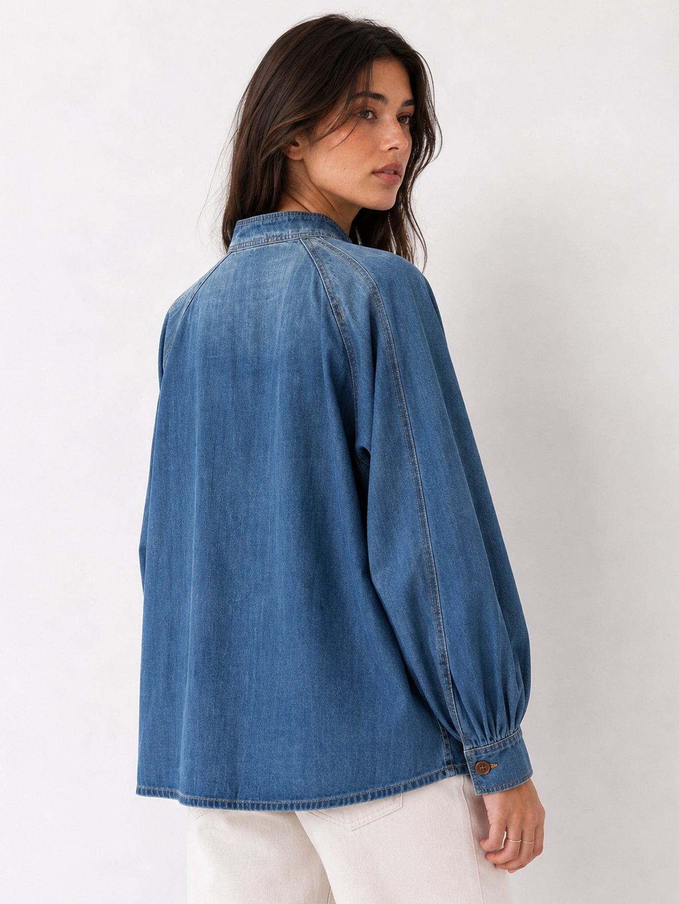 blouse en laine pour femme vue 04
