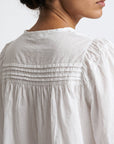 blouse en popeline de coton à manches trois quarts vue produit 08