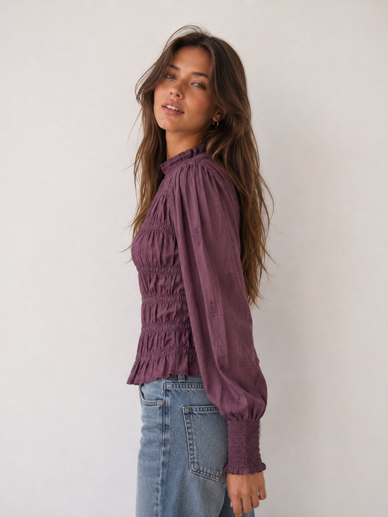 blouse pour femme au quotidien vue 14