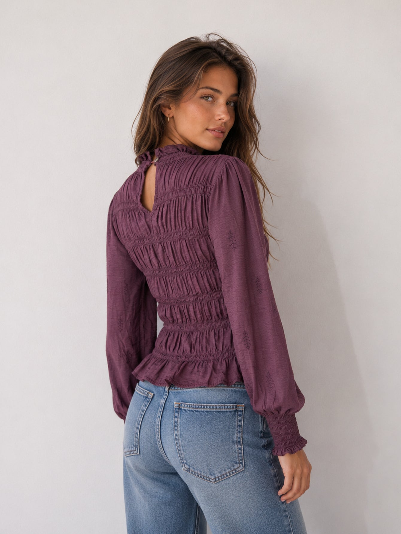 blouse pour femme au quotidien vue 15